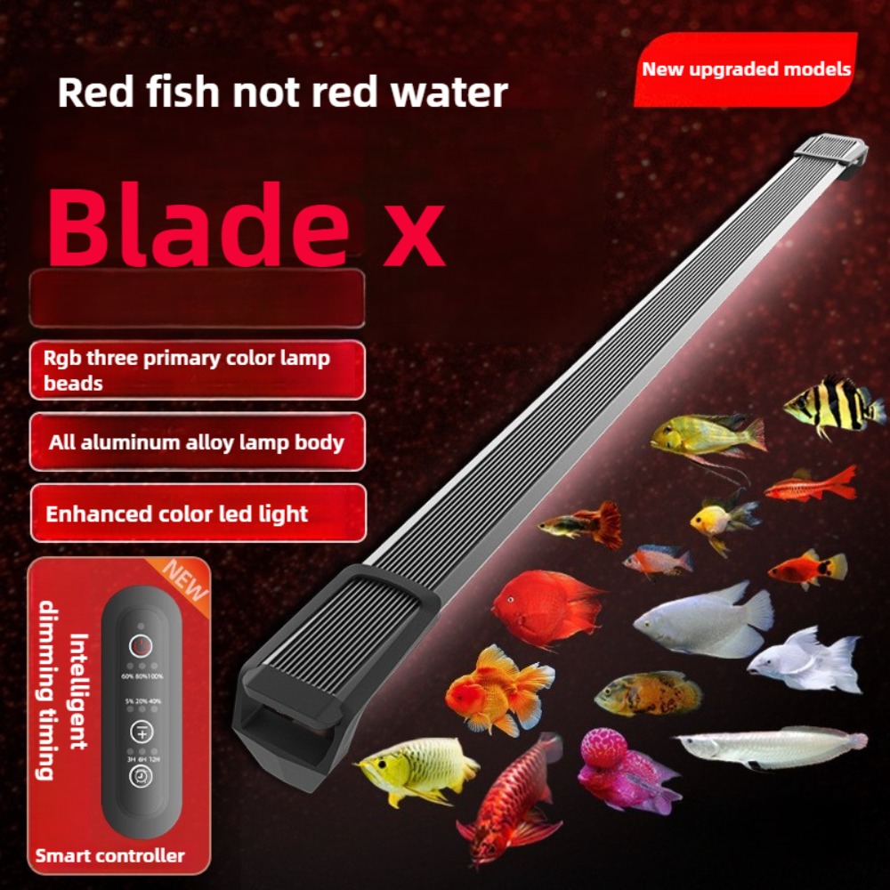 Aquarium Fish Parrot - Lampa LED do akwarium, ściemnialna lampa
