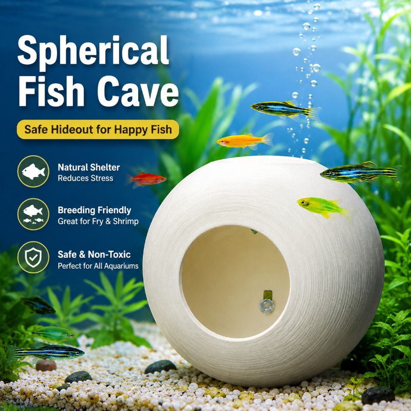 Aquarium Fish Parrot - Kreatywna ozdoba do akwarium, drukowana 3D,