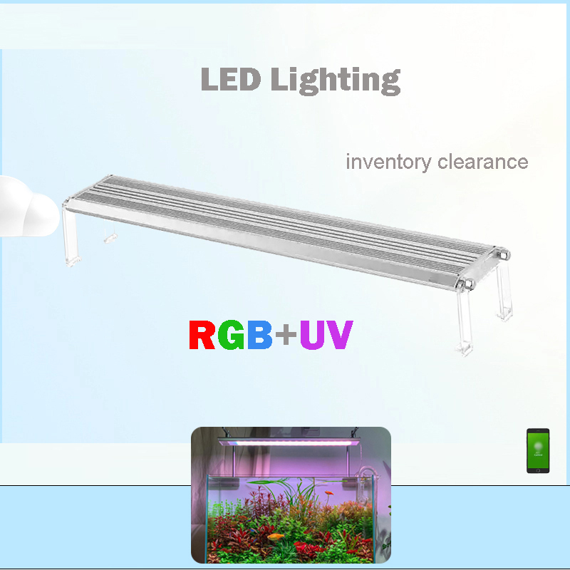 Aquarium Fish Sale - Oświetlenie LED 60cm 80cm 90cm RGB