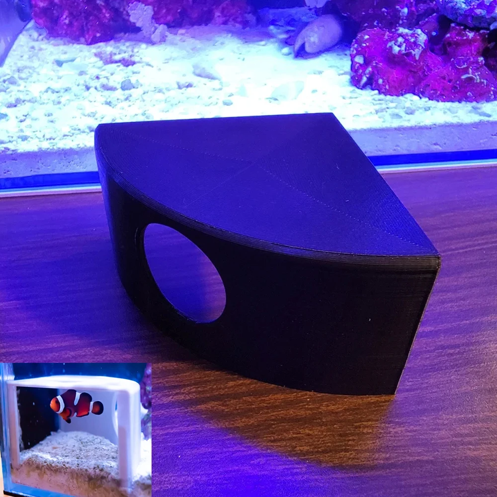 Aquarium Fish Game - Kreatywne narożne akwarium jaskinia akwarium kryjówka