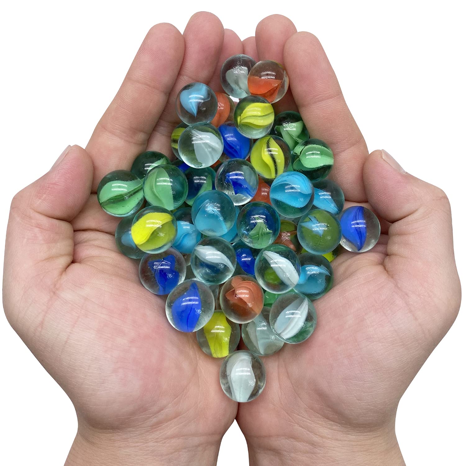 10/50 SZTUK 25/14 mm Kolorowe  – Aquarium Fish Game recenzja i cena