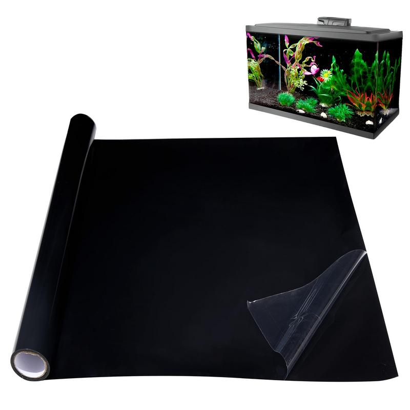 Czarne akwarium Tło Tapeta PVC – Aquarium Fish Wallpaper recenzja i cena
