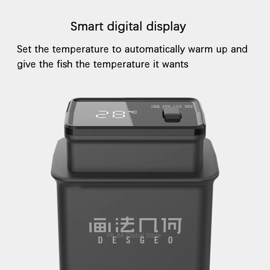 Grzałka akwariowa DESGEO 50W - – Aquarium Xiaomi recenzja i cena