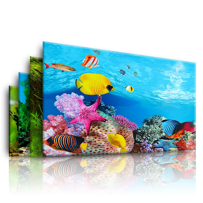 Tło do akwarium 3d naklejka pl – Aquarium Fish Wallpaper recenzja i cena