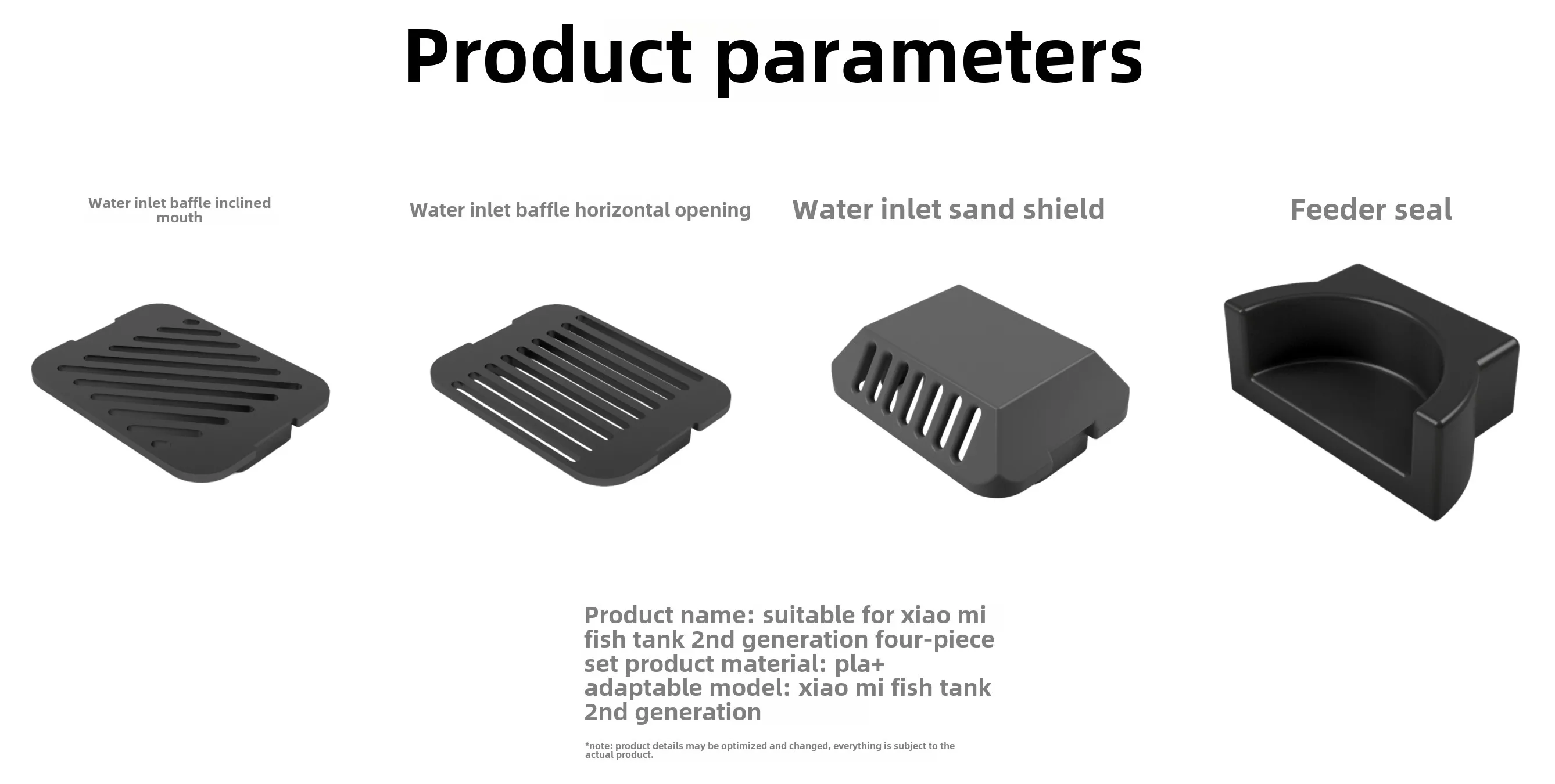 4 sztuk/zestaw dla xiaomi miji – Aquarium Xiaomi recenzja i cena