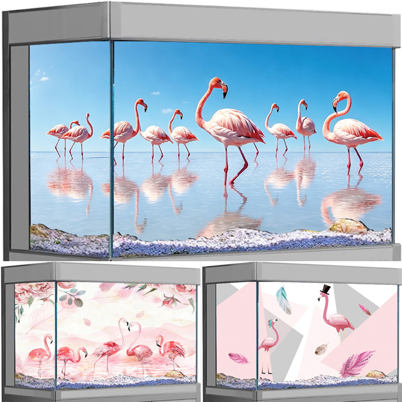 Naklejka 3D na tło akwarium, t – Aquarium Fish Wallpaper recenzja i cena