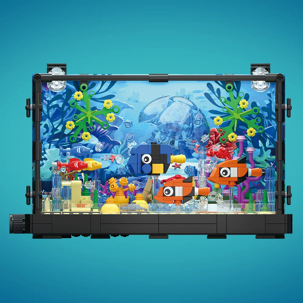 Zestaw klocków do budowy akwar – Aquarium Fish Game recenzja i cena