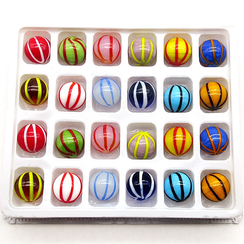 Szklane kulekule 16mm kolorowe – Aquarium Fish Game recenzja i cena