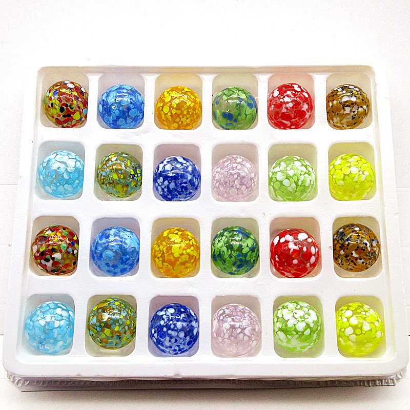 Szklane kulekule 16mm kolorowe – Aquarium Fish Game recenzja i cena