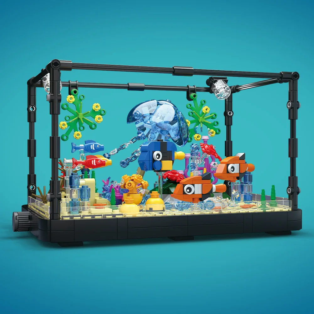 Zestaw klocków do budowy akwar – Aquarium Fish Game recenzja i cena
