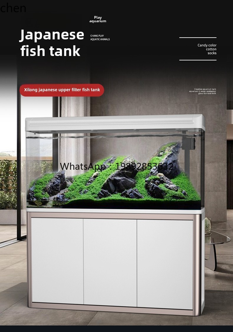 Akwarium do salonu YGG, akwari – Aquarium Xilong recenzja i cena